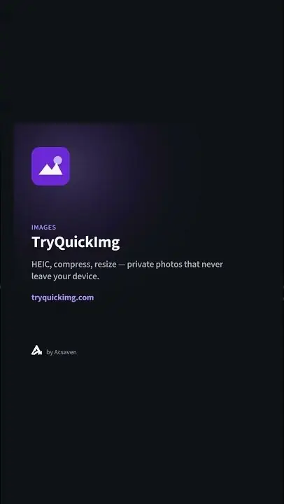 TryQuickImg — private photos processed in your browser